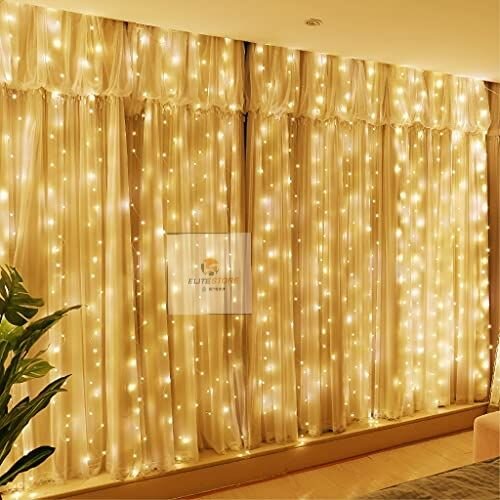 Rideaux et filets lumineux