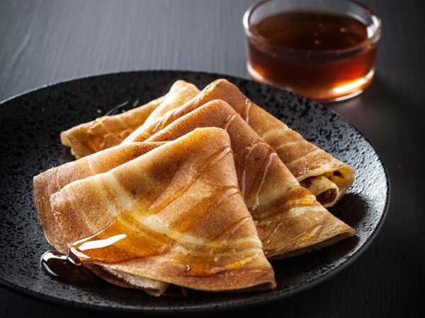 Crêpes au miel