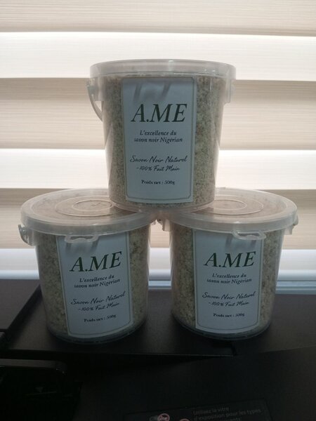 Savon noir brut du Nigéria A.M