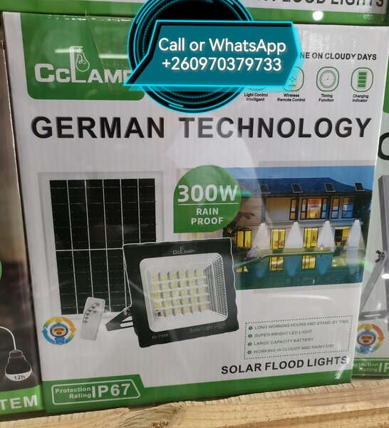 300Watts Solar Flood Lights
