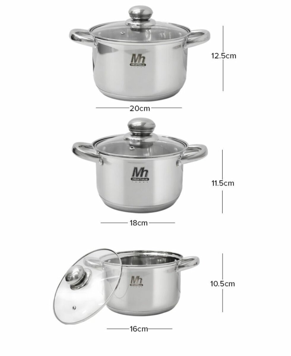 14 PCS 16/18/20 STAINLESS STEEL NON-STICK DIE-CASTING CASSER