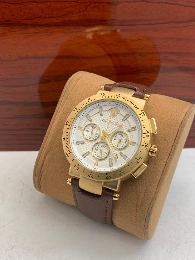 Versace Chronograph (Leather)