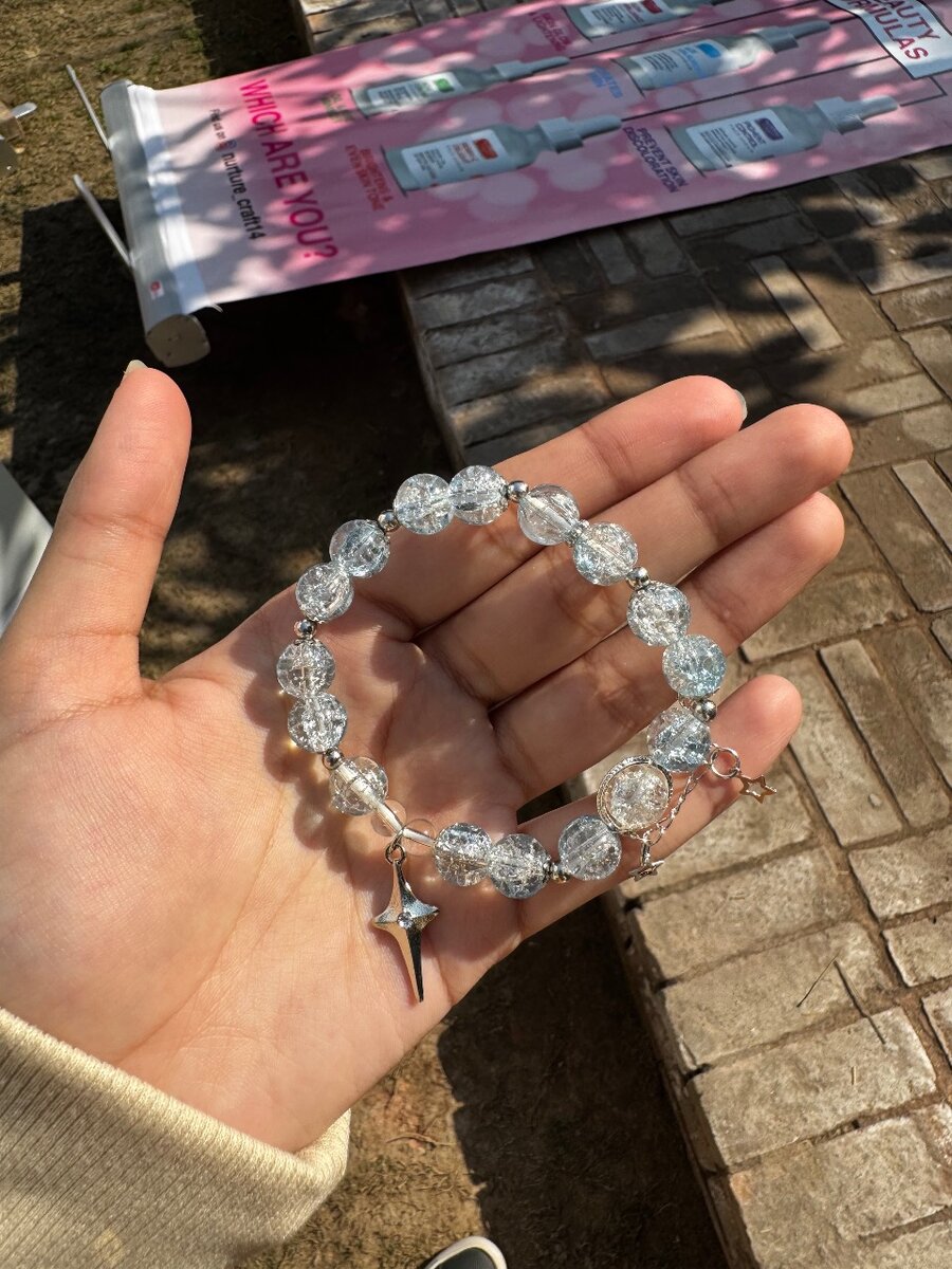 Baby Blue Star Bracelet