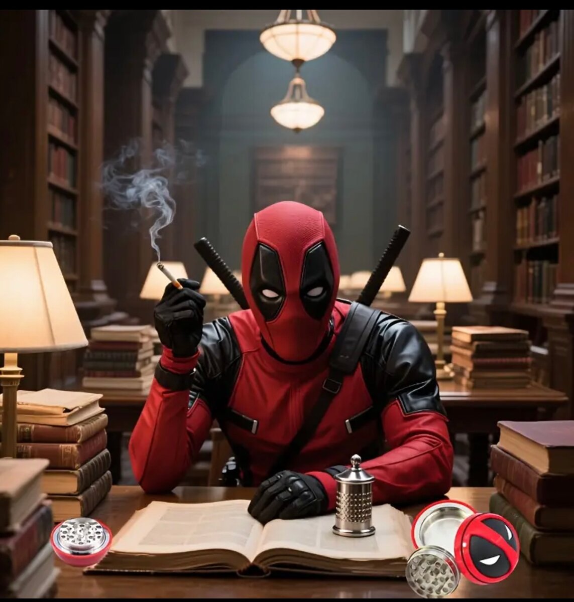 Grinder de style super-héros