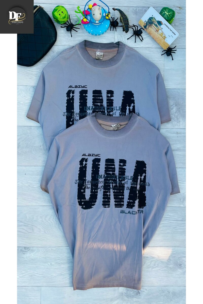 T-shirts unisex "UNA" style casual