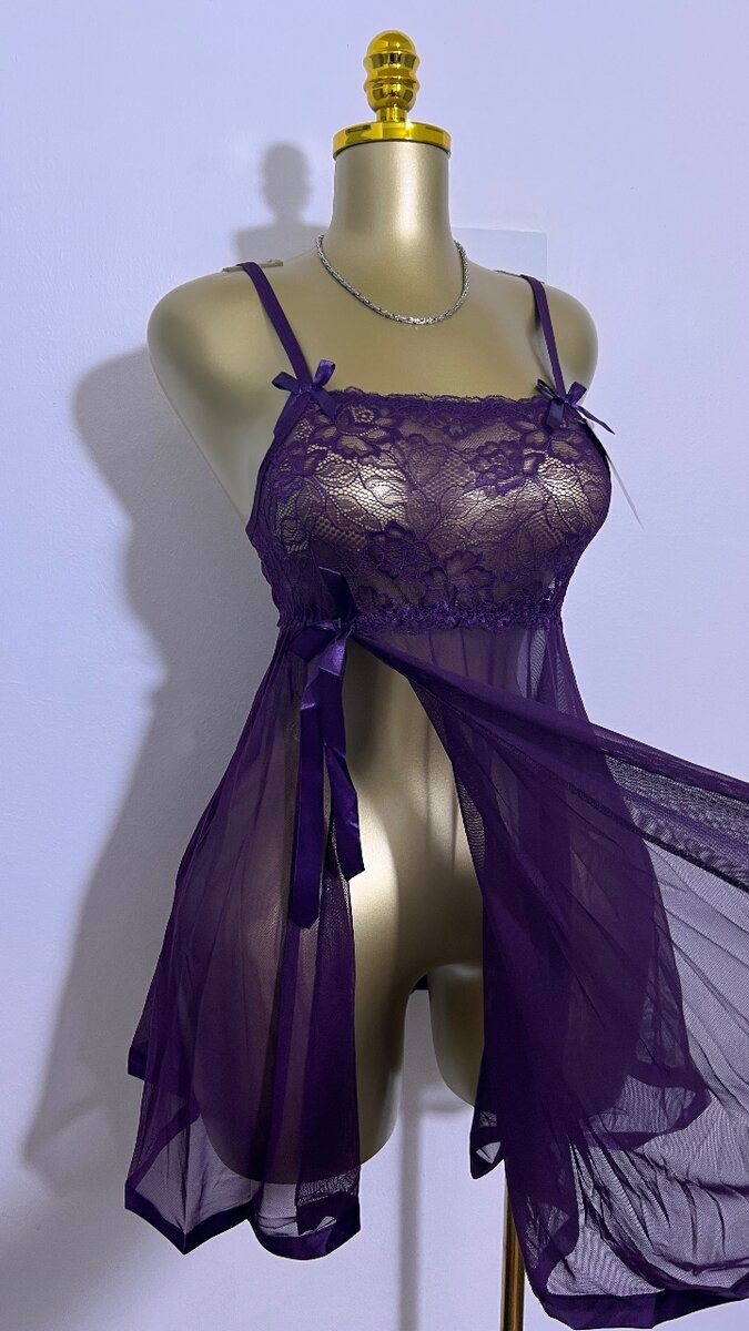 Lingerie violet