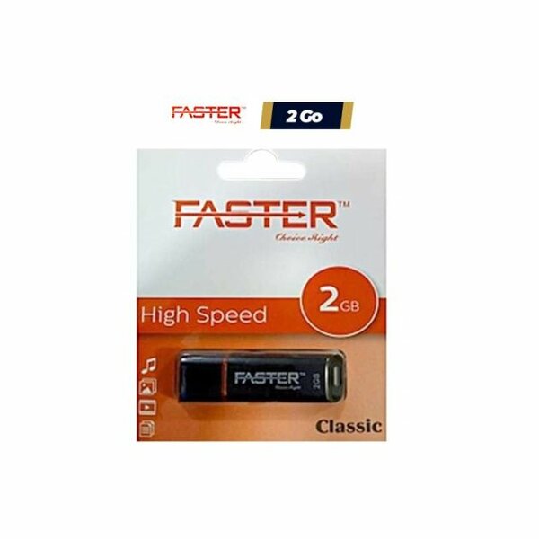 Clé USB 2 GB FASTER