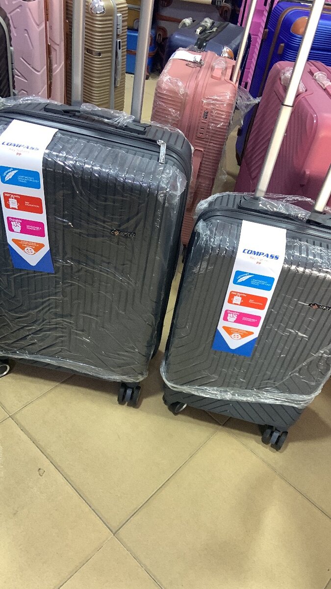 Fiber unbreakable suitcases