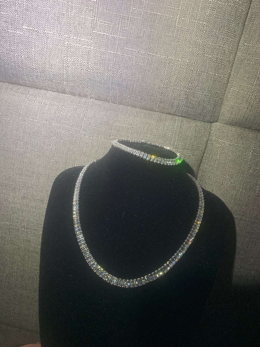 Pearls and tenis bracelets