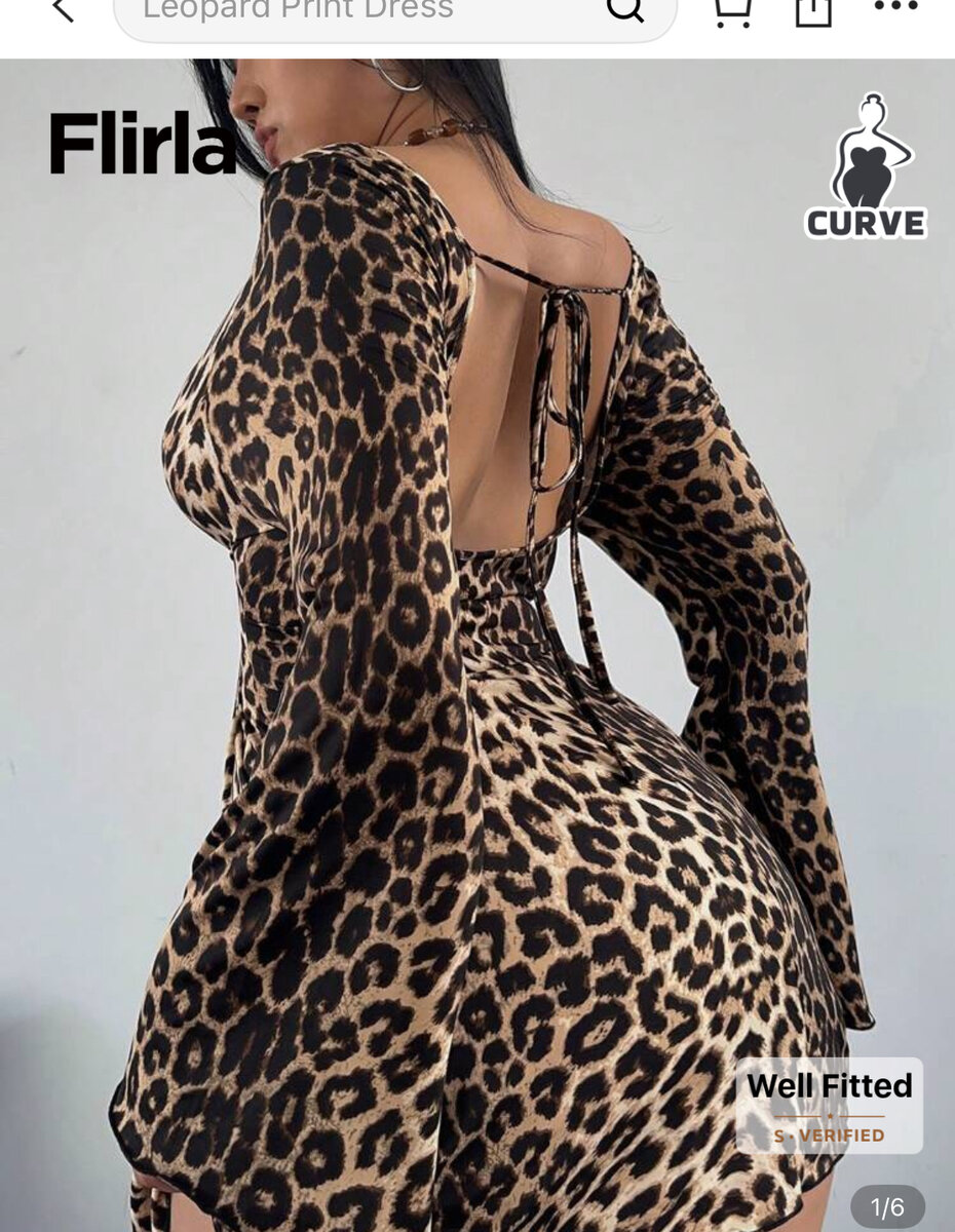 Robe Léopard Glamour Femme