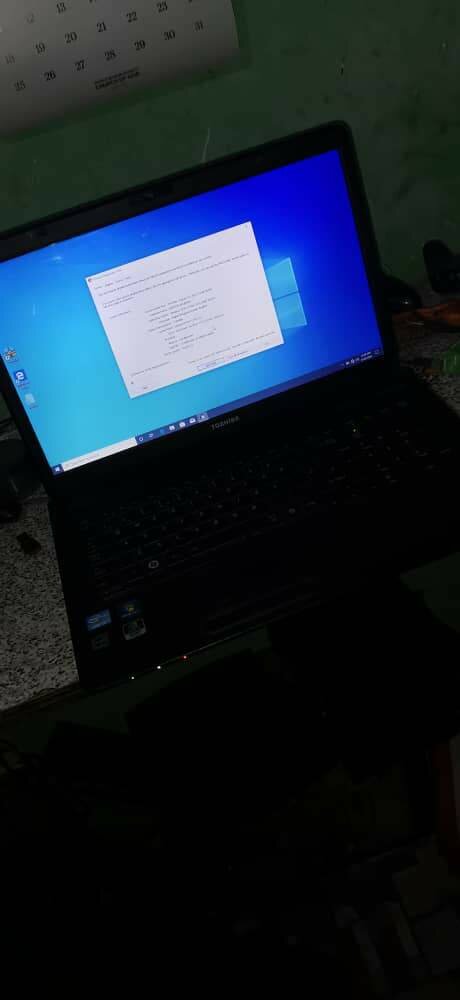 Toshiba satellite pro i5 2.60ghz