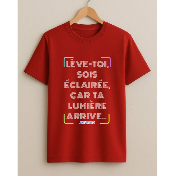 T-shirt imprimé inspirant