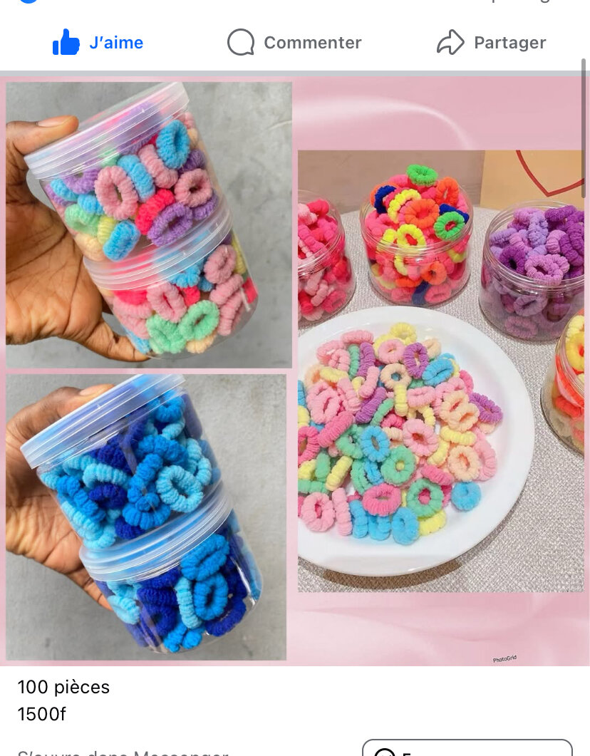 Lot d'Élastiques Colorés