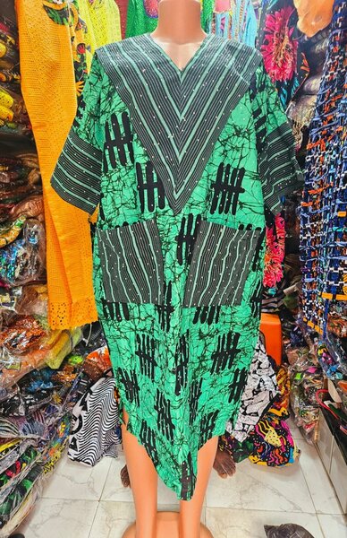 Robe ankara Multicolore