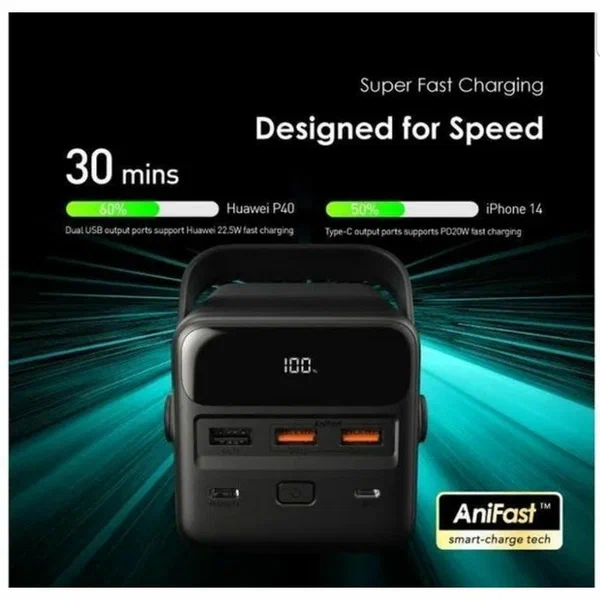 Batterie Externe Ultra-Rapide 50000mAh