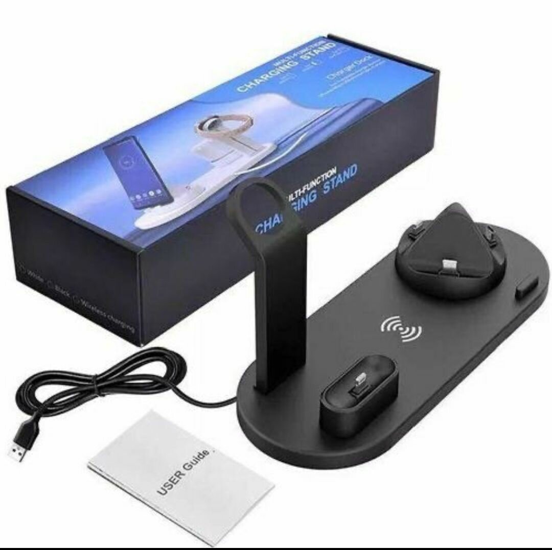 Station de Charge 3-en-1 Sans Fil