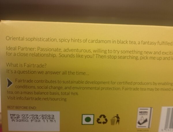 Thé Noir au Cardamome Kericho