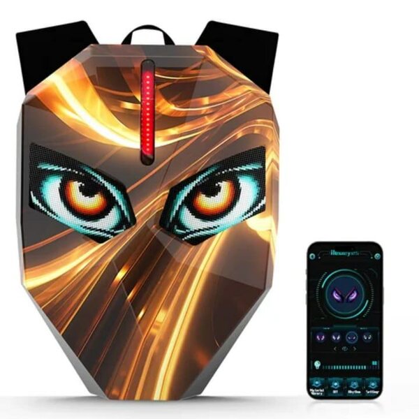 Sac à dos LED en carbone