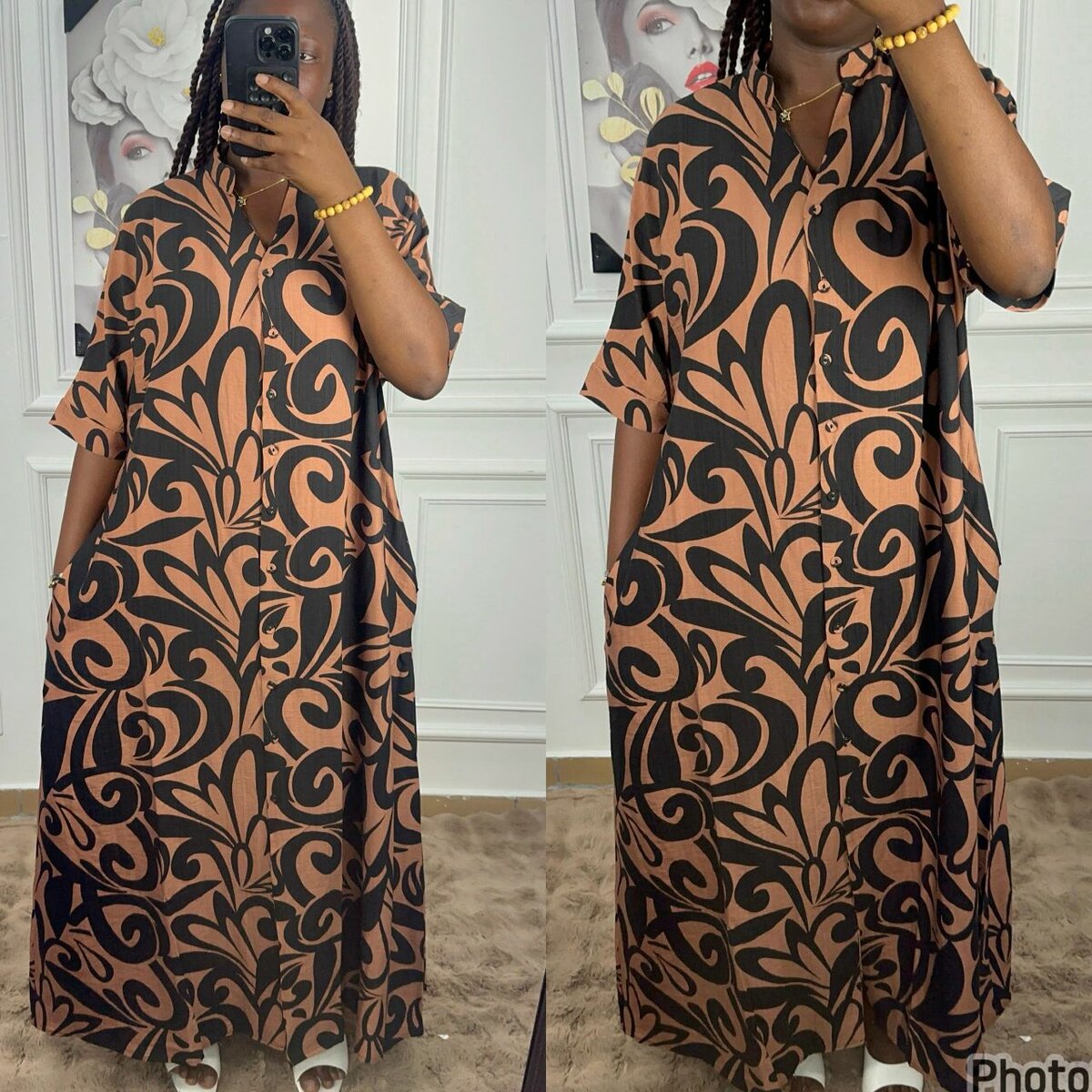 Robe longue bohème chic