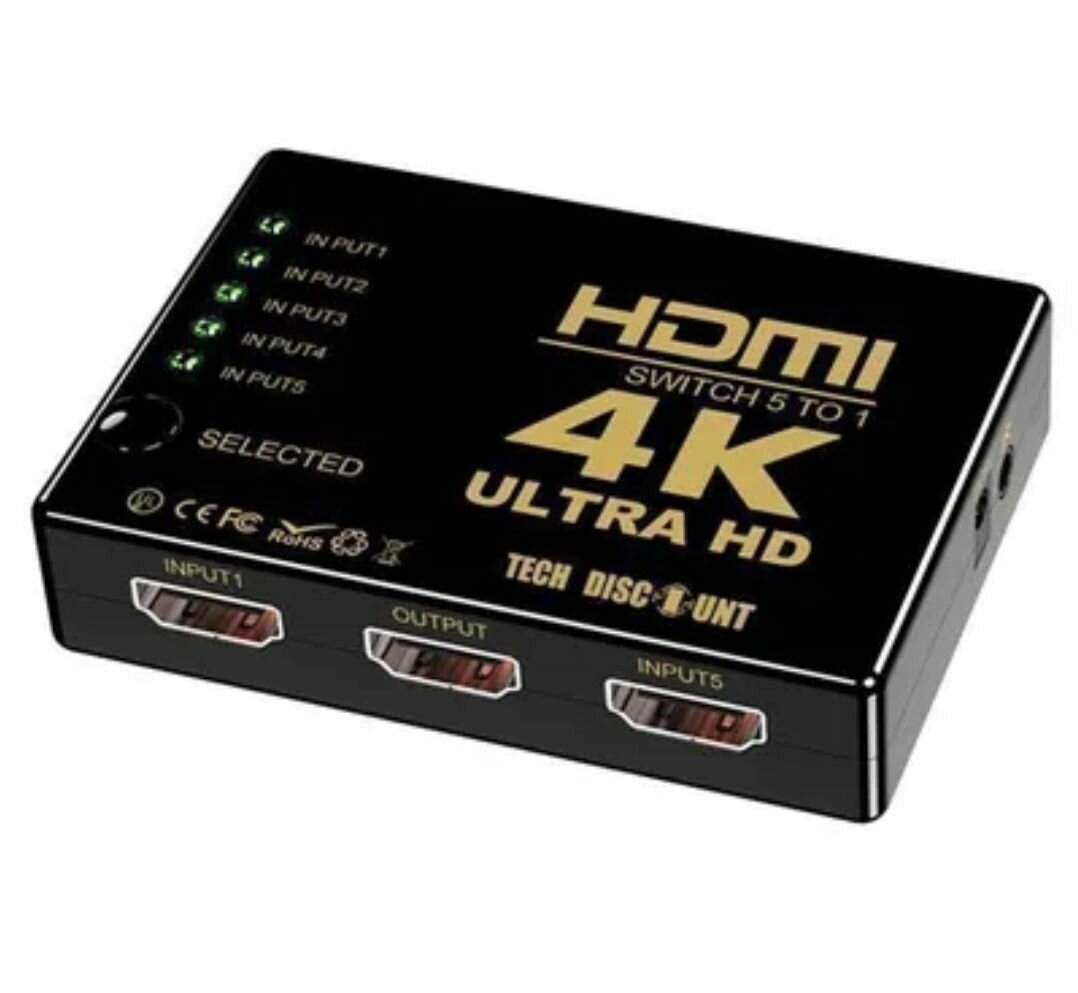 HDMI 5 entrées 1 sortie
