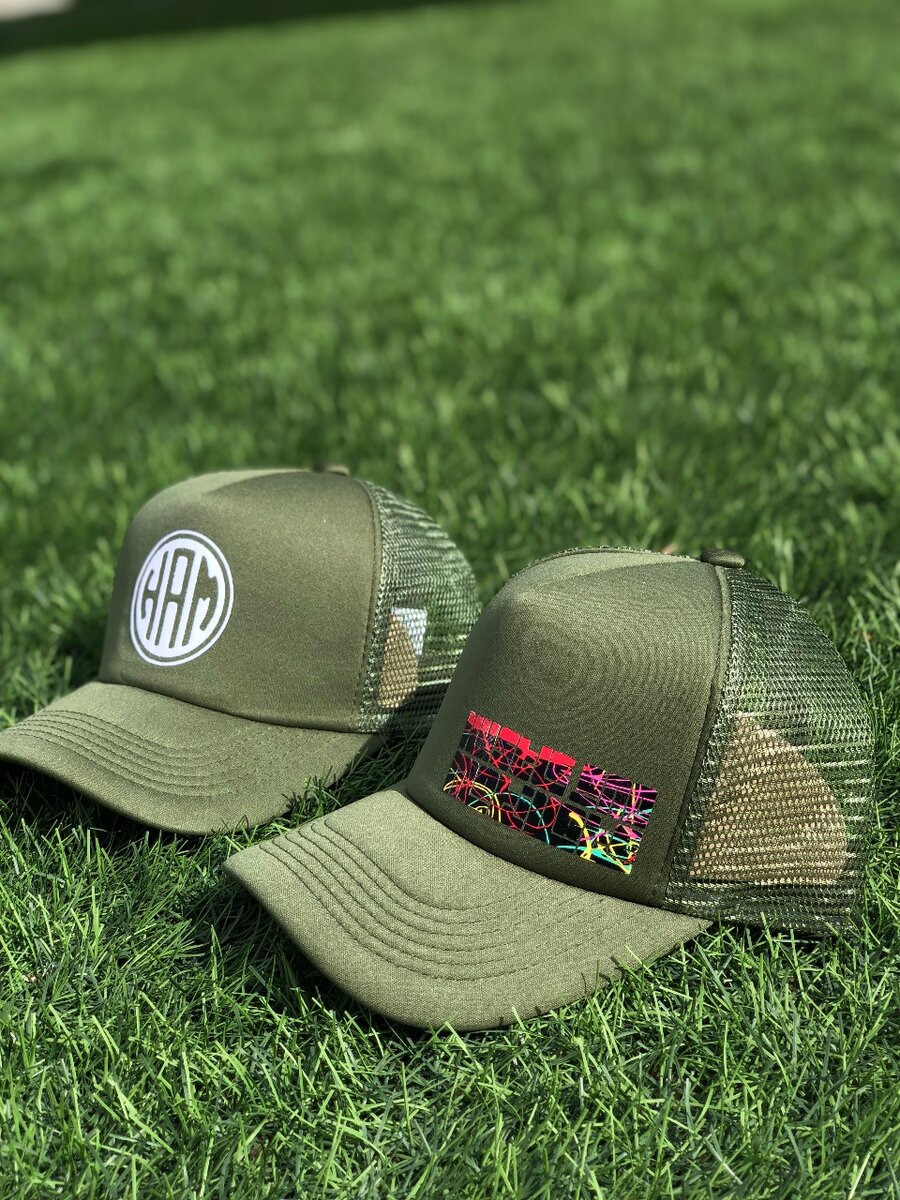 Hustle and motivate caps