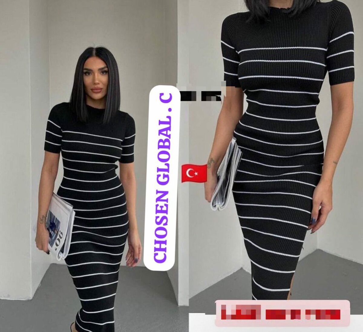 Bodycon straight dress