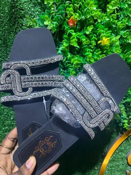 Sandales glamour strass femmes