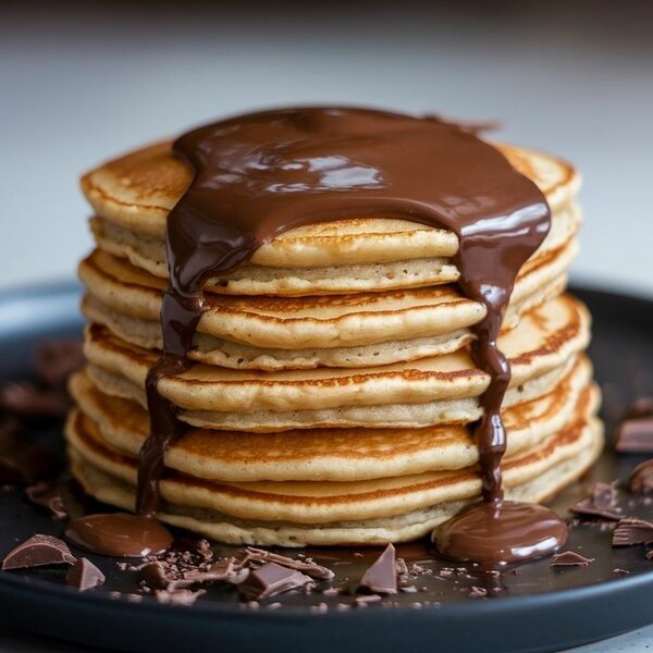 Pancakes au chocolat (10)