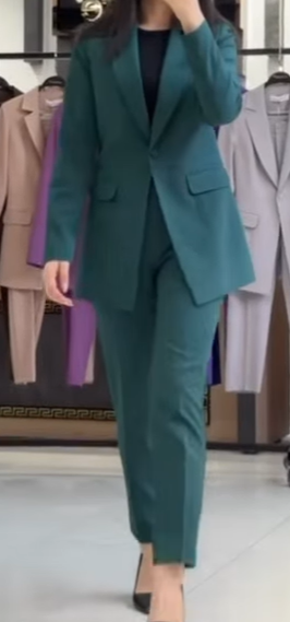 GREEN SUIT