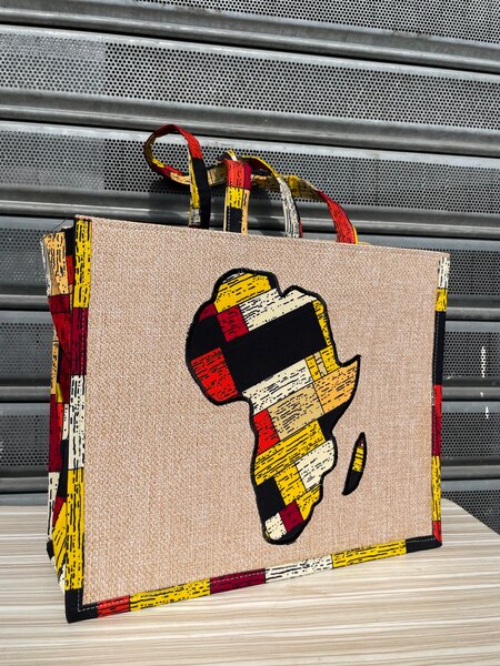 Sac cabas en toile de jute