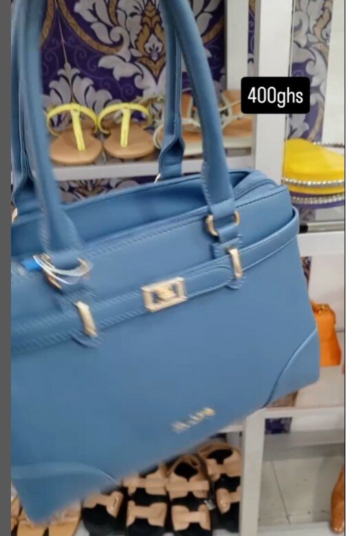 Large blue bag