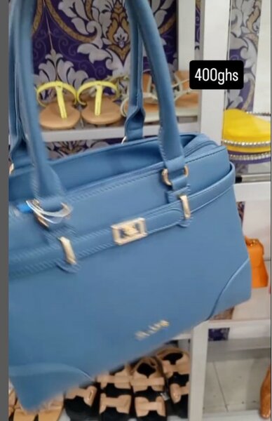 Large blue bag