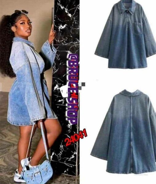 Jeans dress available