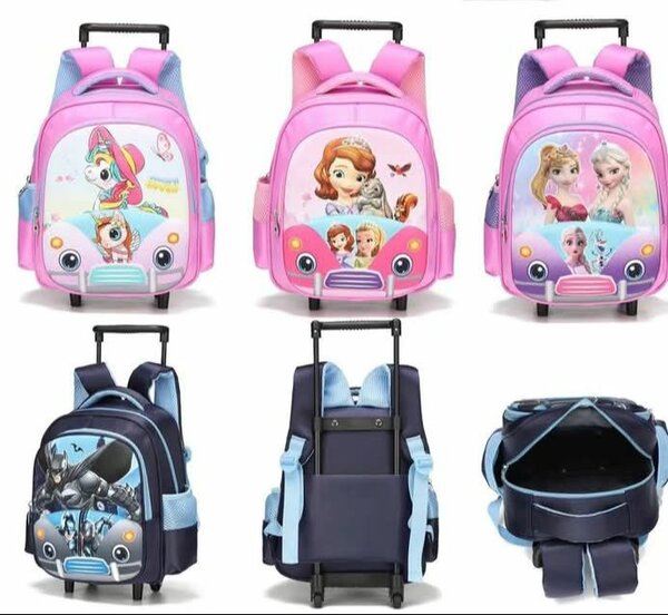 Sac à dos à roulettes enfants