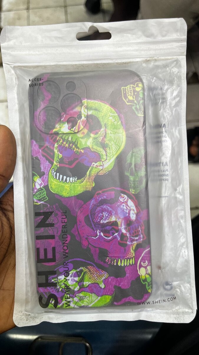 Coque iPhone Crâne Coloré