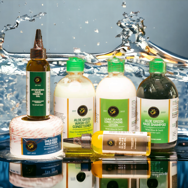 Efe's Natural Hair Set (Aloe Vera & Cactus)