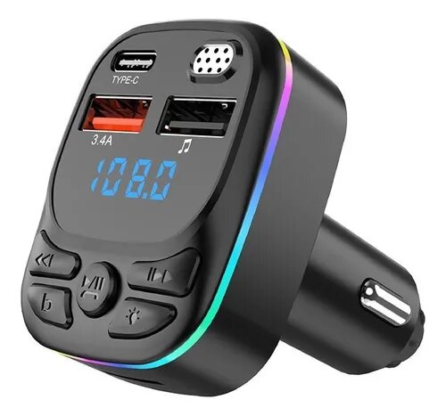 Chargeur FM Bluetooth Voiture
