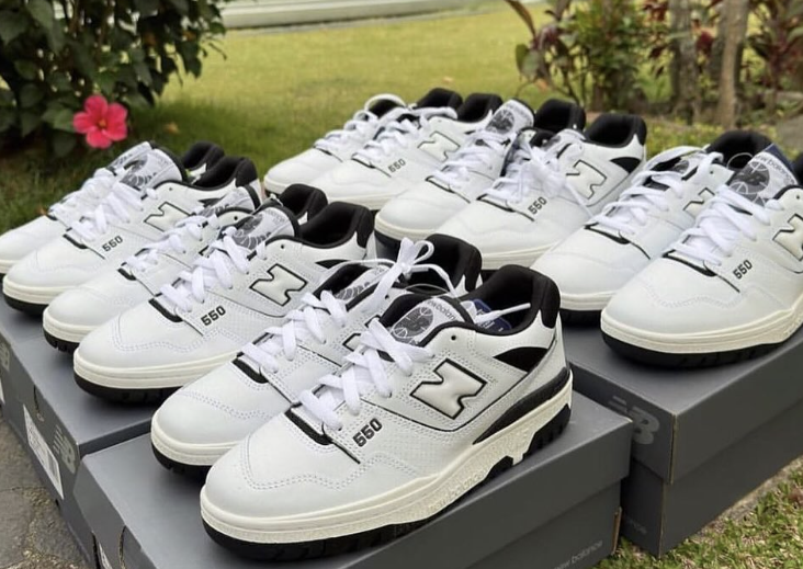 New balance 550 black/white