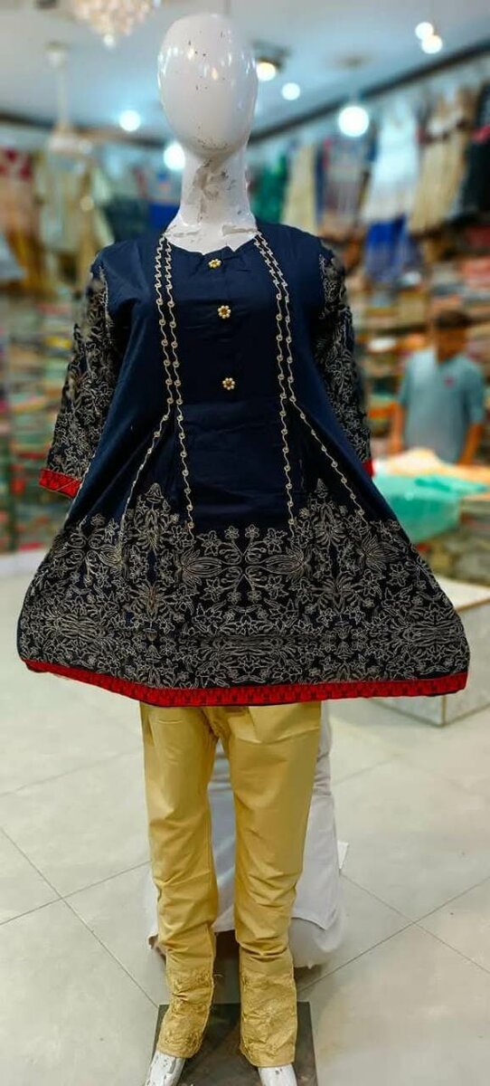 Ladies frock and trozer