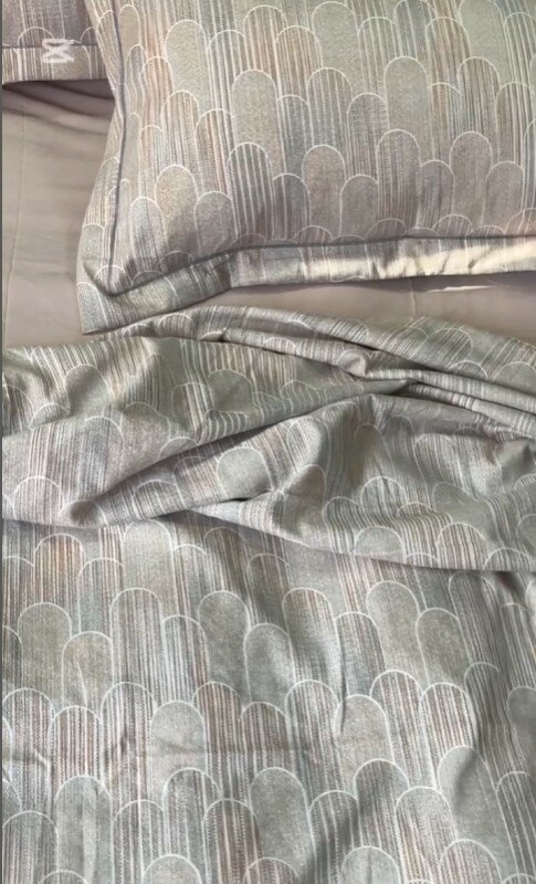 Двухспальный набор постельного белья подарочный