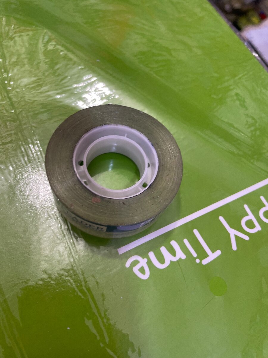 Ruban adhésif transparent durable