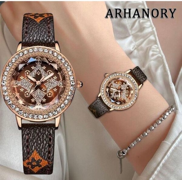 Montre Femme Luxe Diamantée