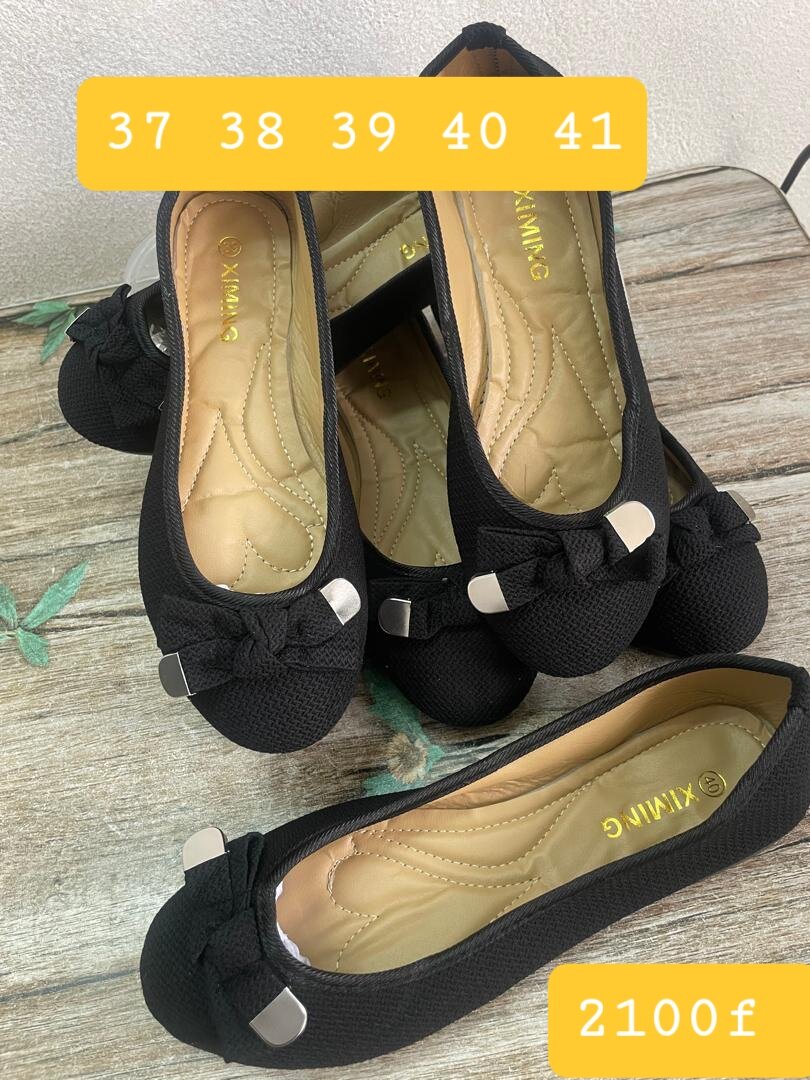Ballerines noires élégantes