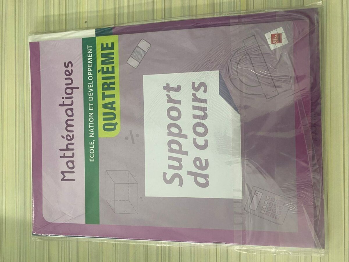 Livre de Mathématiques 4e