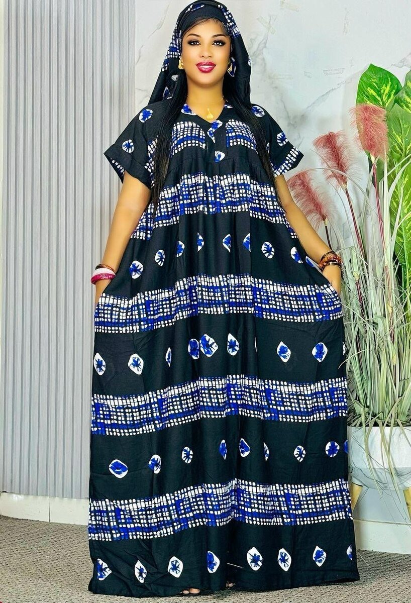 Robe Maxi Éthnique Femme
