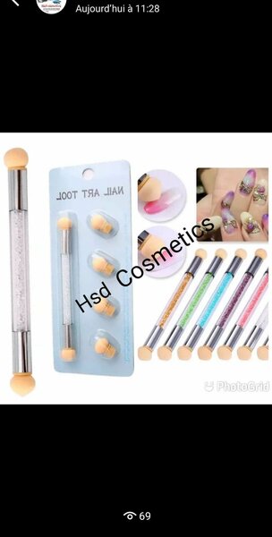 Stylo Nail Art Double