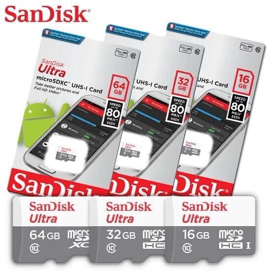 Carte Mémoire Micro sd 16Gb-512Gb