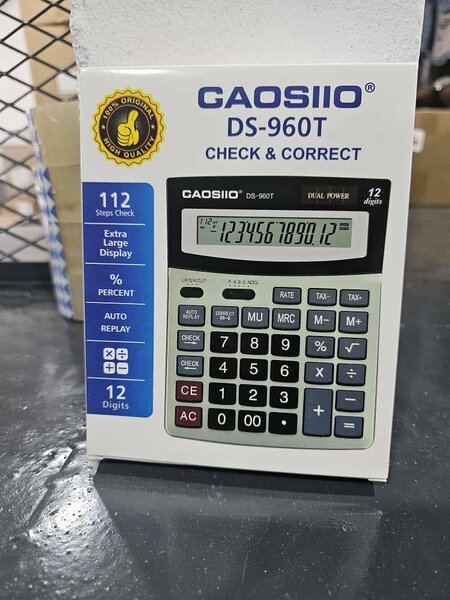 Calculatrice de bureau CAOSII DS-960T