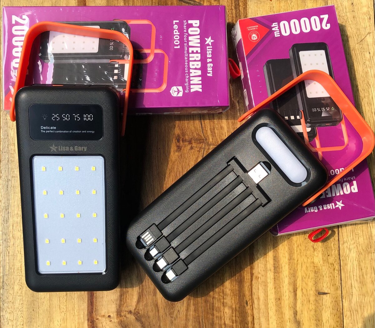 Power banks 20,000mAh