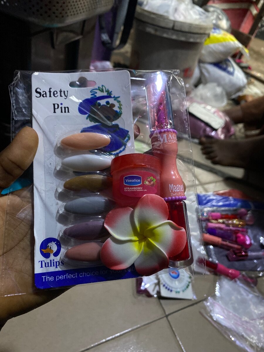 Kit de Gloss +vaseline+epingle